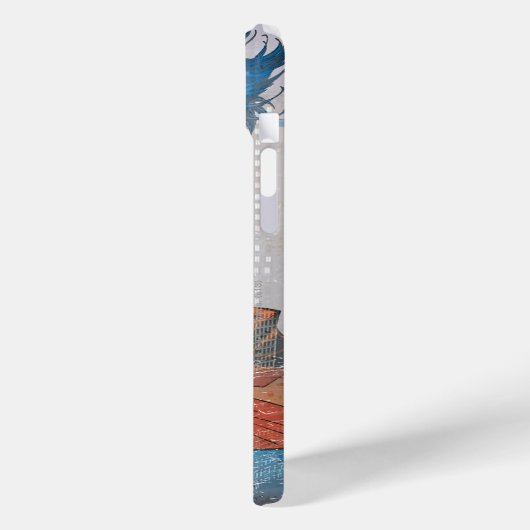 男すごいの視線 Case-Mate iPhoneケース (裏面 / 左)