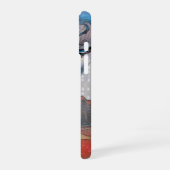 男すごいの視線 iPhone 16ケース (左側面)