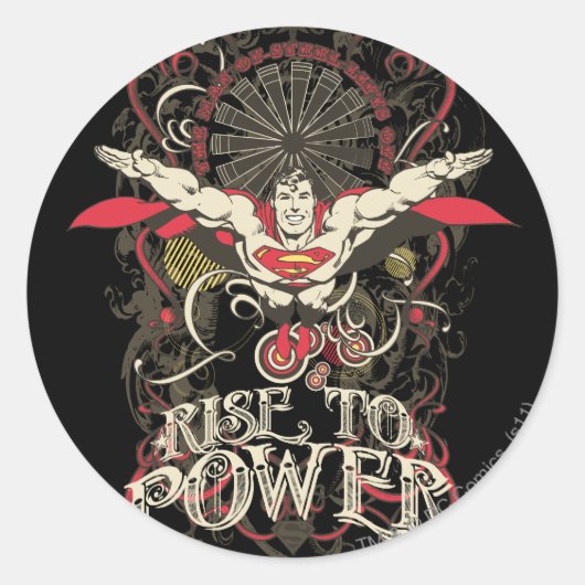 男すごいー – ショータイムだ!ポスター ラウンドシール (正面)