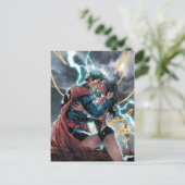 男すごい人疑問に思漫画宣伝芸術 ポストカード (スタンド正面)