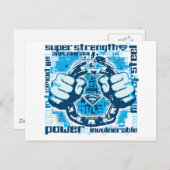 男すごい句コラージュ ポストカード (正面/裏面)