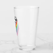 男すごい層レインボーロゴ タンブラーグラス (左)
