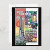 男すごい漫画パネル – クラークの起源 ポストカード (正面/裏面)