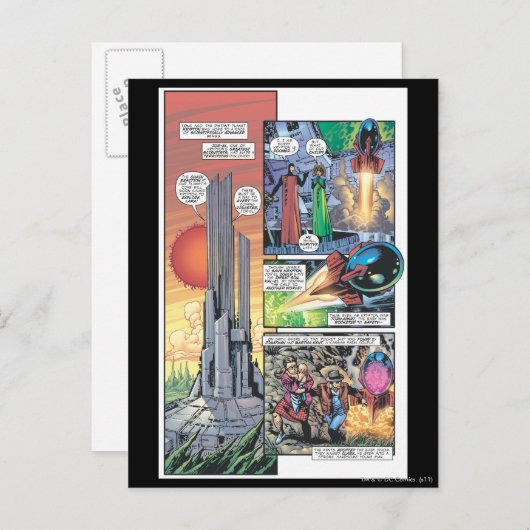 男すごい漫画パネル – クラークの起源 ポストカード (正面/裏面)