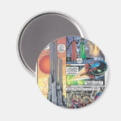 男すごい漫画パネル – クラークの起源 マグネット (正面/裏面)