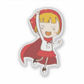 男すごい漫画 シール (正面)