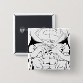 男すごい黒白3 缶バッジ (正面&裏面)