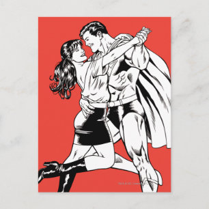 男すごい黒白4 ポストカード