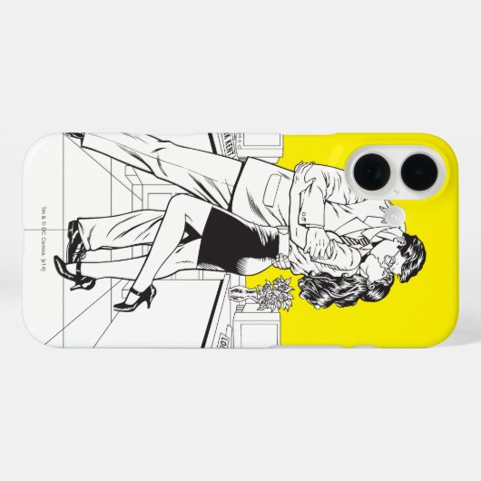 男すごい黒白5 Case-Mate iPhoneケース (裏面 (横))