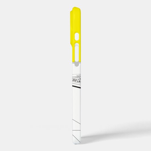 男すごい黒白5 Case-Mate iPhoneケース (裏面 / 左)