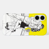 男すごい黒白5 Case-Mate iPhoneケース (裏面 (横))