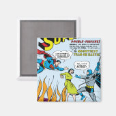 男すごい(バットマンの二重特徴) マグネット (正面/裏面)