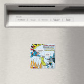 男すごい(バットマンの二重特徴) マグネット (インサイチュ (食洗機))