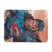 男すごい – 赤 マグネット (横)