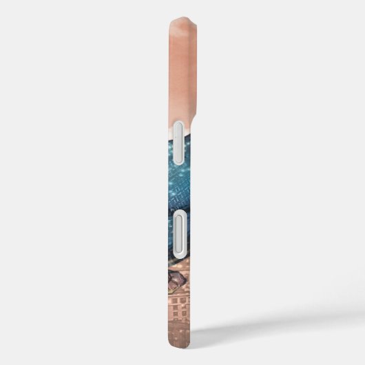 男すごい – 赤 Case-Mate iPhoneケース (裏面 / 右)