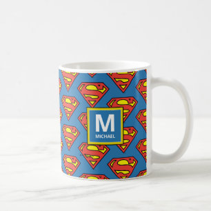 男すごいSシールド  マンロすごいゴ コーヒーマグカップ