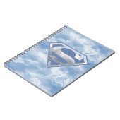 男すごいSシールド |ライトブルーシティロゴ ノートブック (左側)