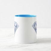 男すごいSシールド |ライトブルーシティロゴ マグカップ (中央)