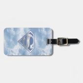 男すごいSシールド |ライトブルーシティロゴ ラゲッジタグ (正面横)