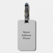 男すごいSシールド |ライトブルーシティロゴ ラゲッジタグ (裏面縦)