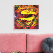 男すごいSシールド |ログランジゴ キャンバスプリント (インサイチュ (リビング))