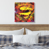 男すごいSシールド |ログランジゴ キャンバスプリント (インサイチュ (寝室))