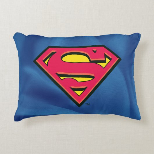 男すごいSシールド |ロゴクラシックロゴ アクセントクッション (正面)