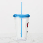 男すごいSシールド |ロゴクラシックロゴ アクリルタンブラー (右)