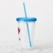 男すごいSシールド |ロゴクラシックロゴ アクリルタンブラー (左)