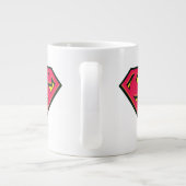 男すごいSシールド |ロゴクラシックロゴ ジャンボコーヒーマグカップ (裏面)