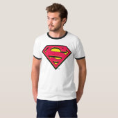 男すごいSシールド |ロゴクラシックロゴ Tシャツ (正面フル)