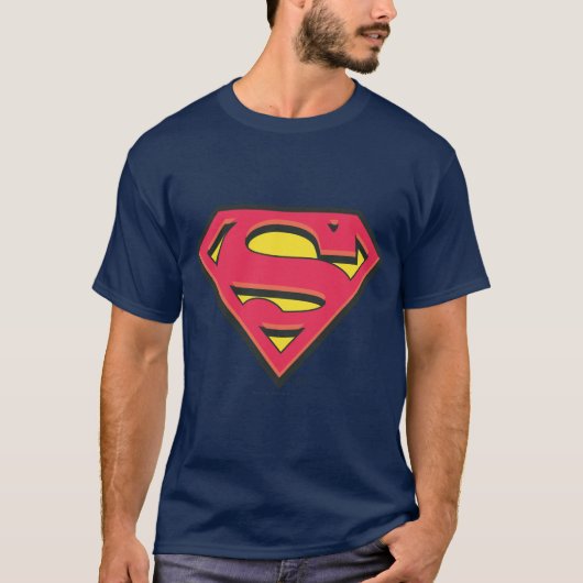 男すごいSシールド |ロゴクラシックロゴ Tシャツ (正面)