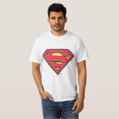 男すごいSシールド |ロゴクラシックロゴ Tシャツ (正面フル)