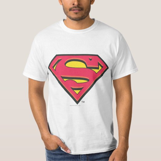 男すごいSシールド |ロゴクラシックロゴ Tシャツ (正面)