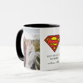 男すごいSシールド |友だち最高のの写真 マグカップ (正面左)