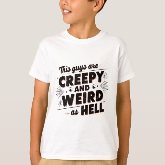 男たちは不気味風変わりで地獄のように – Tim Walz - Quot Tシャツ (正面)