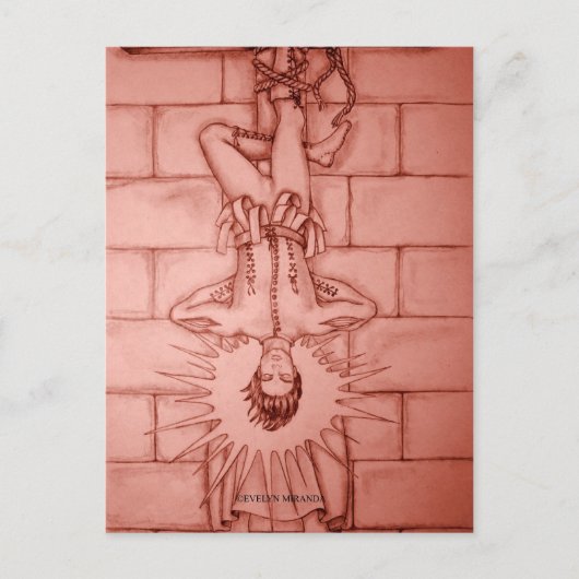 男つるタロットカード ポストカード (正面)