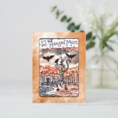 男つるタロットカード ポストカード (スタンド正面)