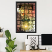 男つる ポスター (ホームオフィス)