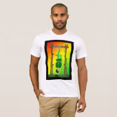 男つる – 男子ジャージーTシャツ Tシャツ (正面フル)