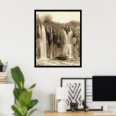 男でスピアフィッシュ秋ブラックヒルズSD 1889 ポスター (ホームオフィス)