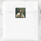 男として知られる大野・大野ポートレート スクエアシール (バッグ)