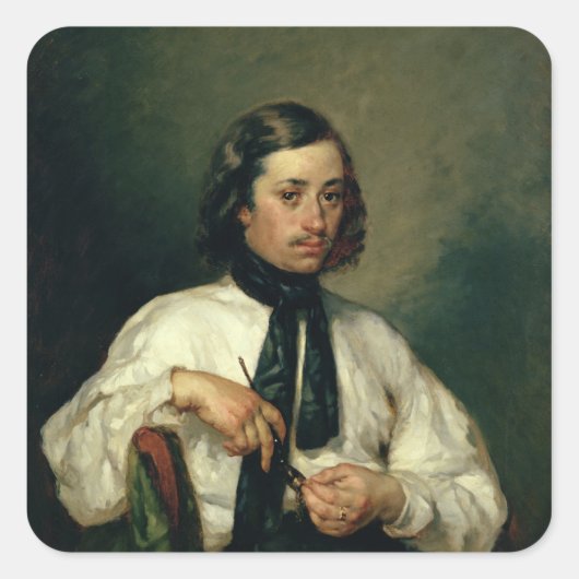 男として知られる大野・大野ポートレート スクエアシール (正面)