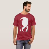 男とギターTシャツ Tシャツ (正面フル)