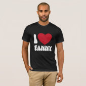 男と女のためのTシャツFanny Fanny Tシャツ (正面フル)