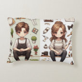 男と女 ver. 1 アクセントピロー (裏面)