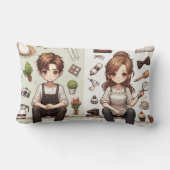 男と女 ver. 1 クッション (裏面)