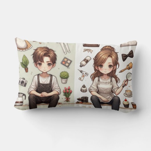 男と女 ver. 1 クッション (裏面)