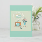 男と彼のテレビジョン 招待状 (スタンド正面)