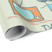 男と彼のテレビ ラッピングペーパー (ロールコーナー)